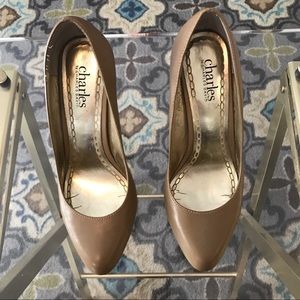 Charles David Camel Pumps - Size 6.5